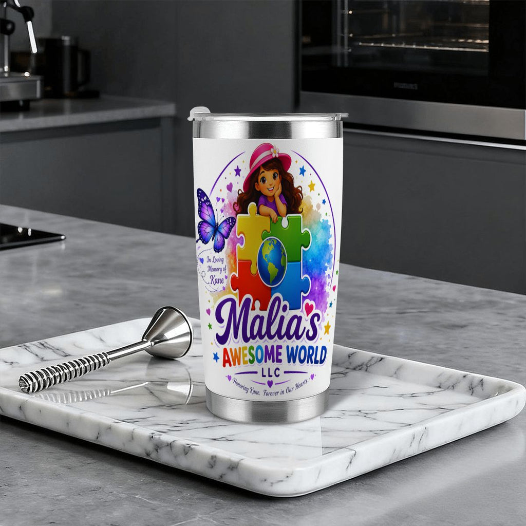 20oz Tumbler with Lid and Straw (Made in USA) Malia's Awesome World LLC (6)
