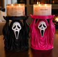 Ghost Face - Style Candle Holder PREORDER