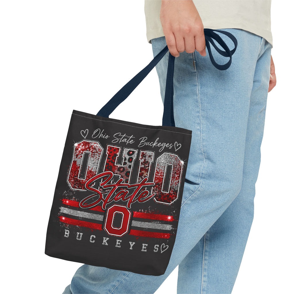 Ohio State Buckeyes Tote Bag – Vintage Script Logo All-Over Print