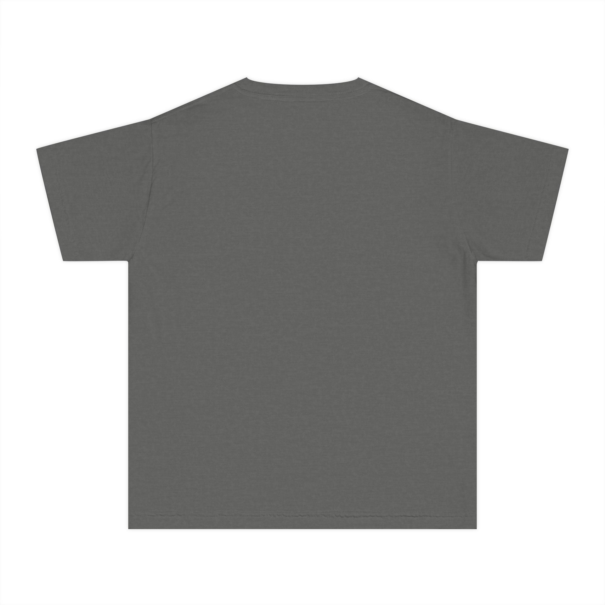 Youth Tee — "Hello Autumn" Sunflower Messy Bun Graphic