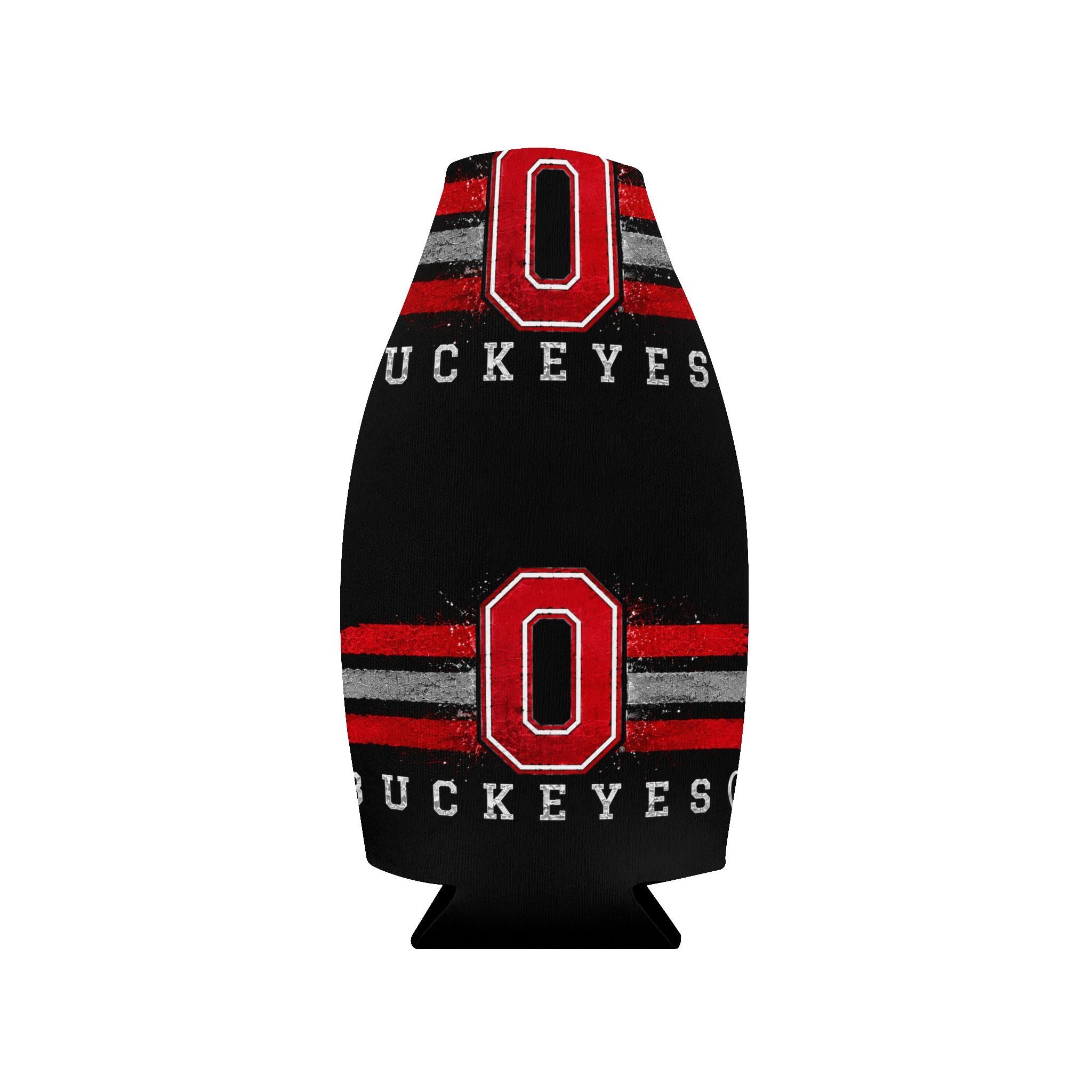 Buckeye 'O' Zip-Up Bottle Cooler Sleeve