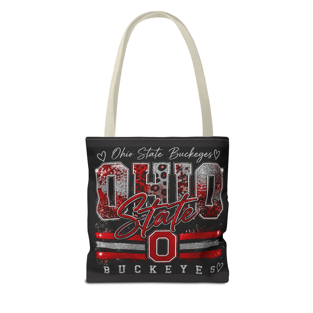 Ohio State Buckeyes Tote Bag – Vintage Script Logo All-Over Print