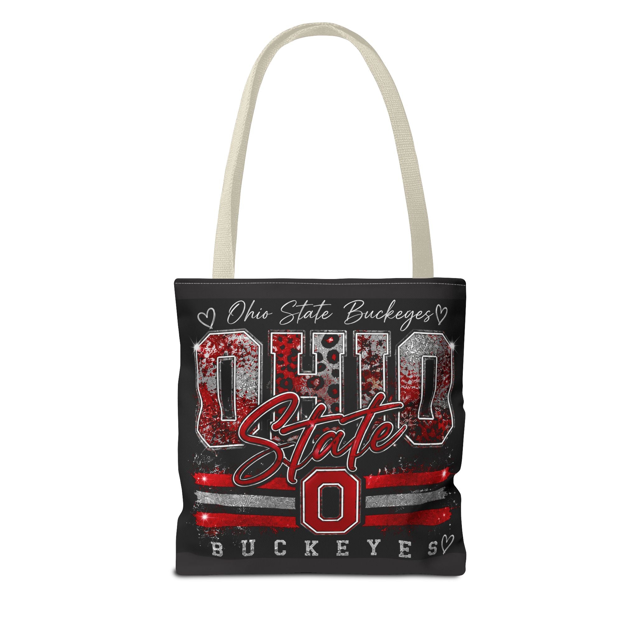 Ohio State Buckeyes Tote Bag – Vintage Script Logo All-Over Print