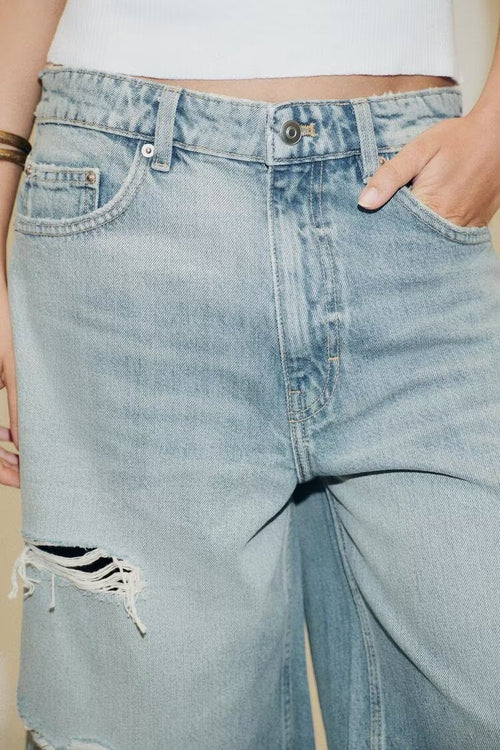 Autumn Minority All Match Casual Loose Retro Jeans