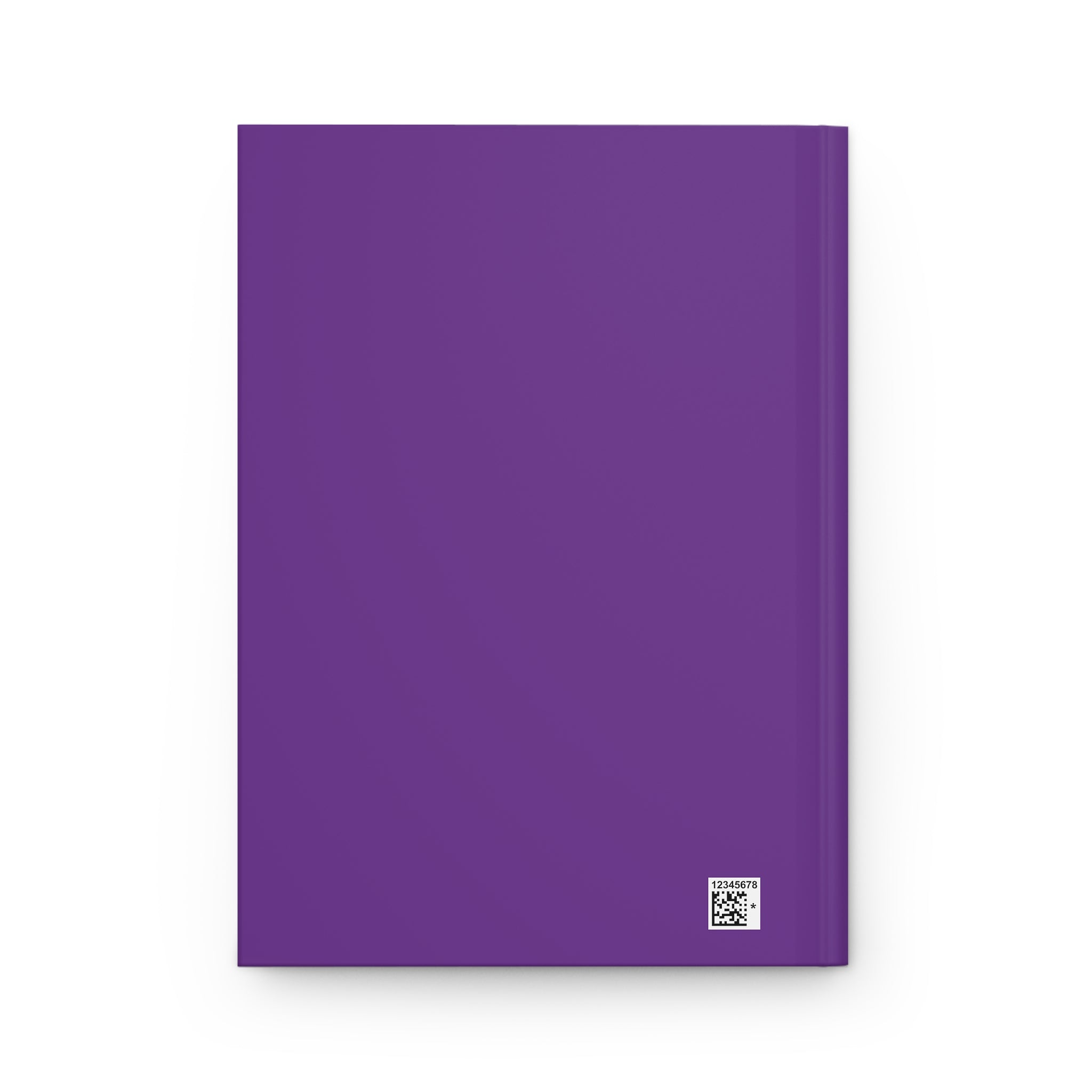 Epilepsy Warrior Hardcover Journal — Inspirational Purple Ribbon Notebook