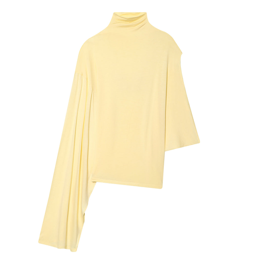 Spring Fashionable All Match Loose Vertical Asymmetric Top