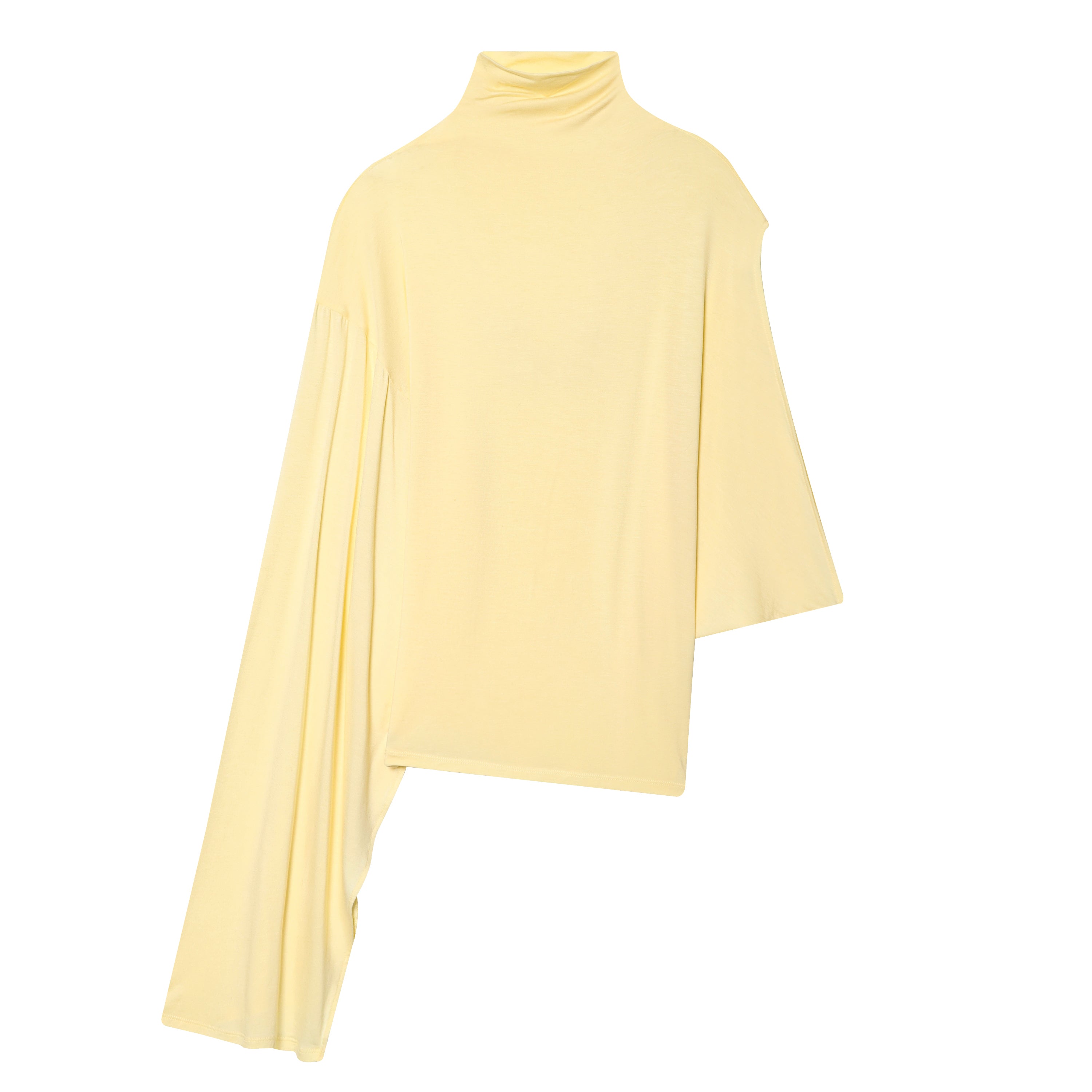 Spring Fashionable All Match Loose Vertical Asymmetric Top