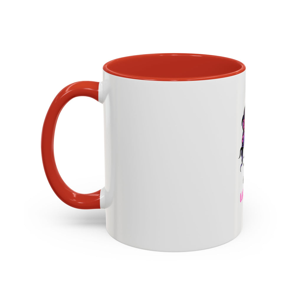 Epilepsy Warrior Coffee Mug — Awareness Ribbon Hair Bun Design (11/15 oz)