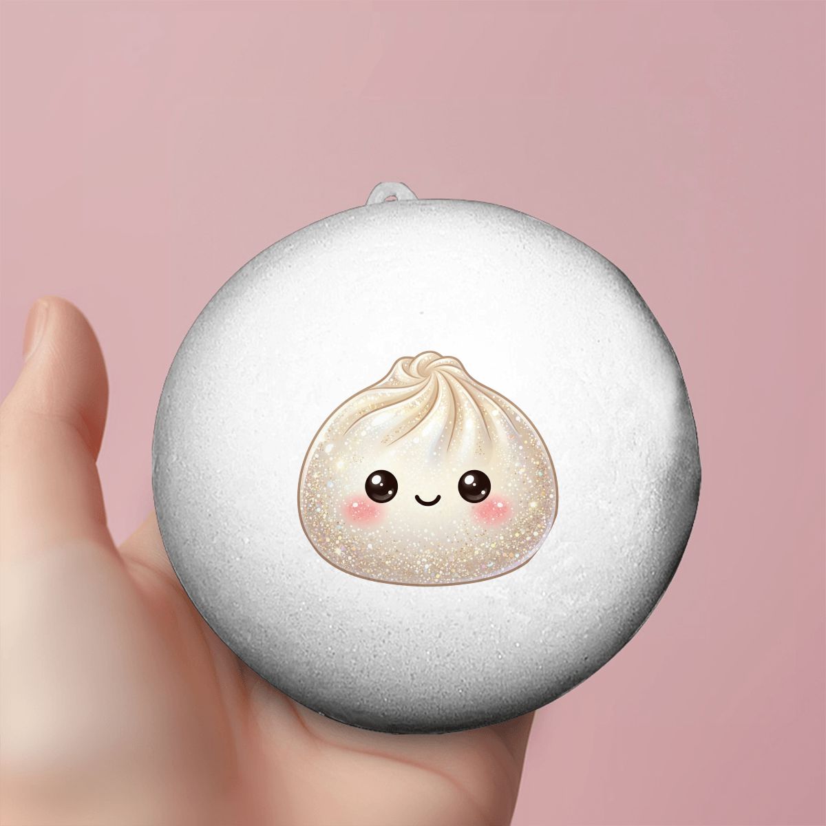 Bao Bun Squishy Gold Glitter (5) 1
