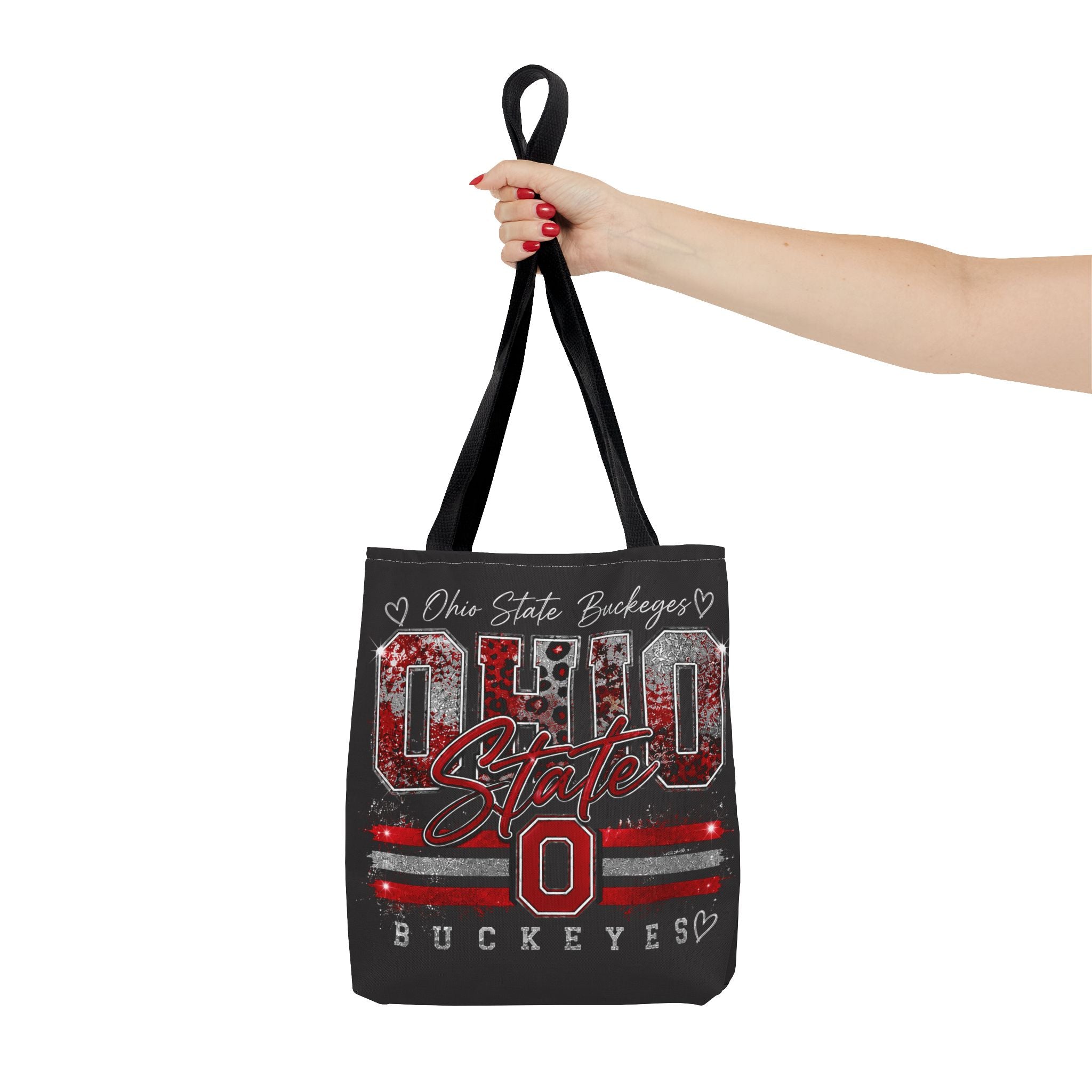 Ohio State Buckeyes Tote Bag – Vintage Script Logo All-Over Print