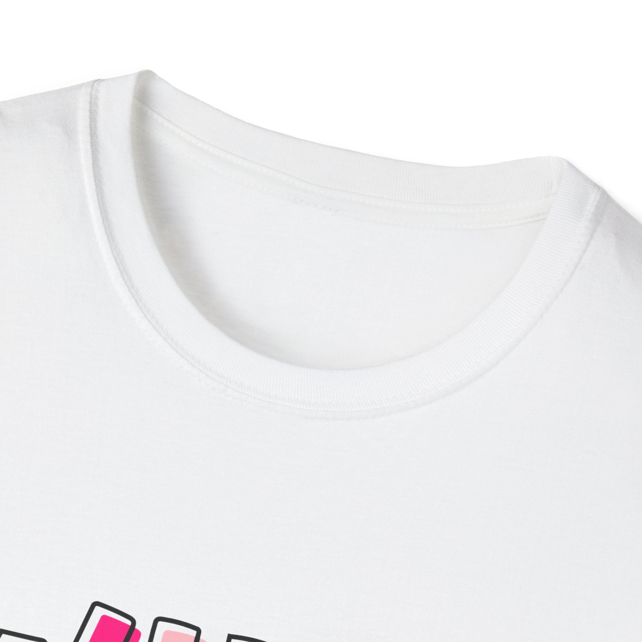 Wild Child T-Shirt — Pink Checkerboard Smiley Retro Tee