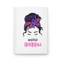 Epilepsy Warrior Hardcover Journal — Inspirational Purple Ribbon Notebook