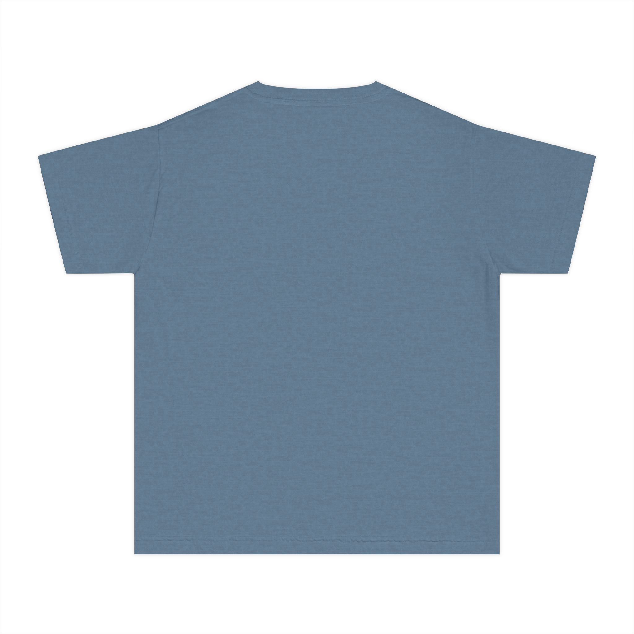 Youth Tee — "Hello Autumn" Sunflower Messy Bun Graphic