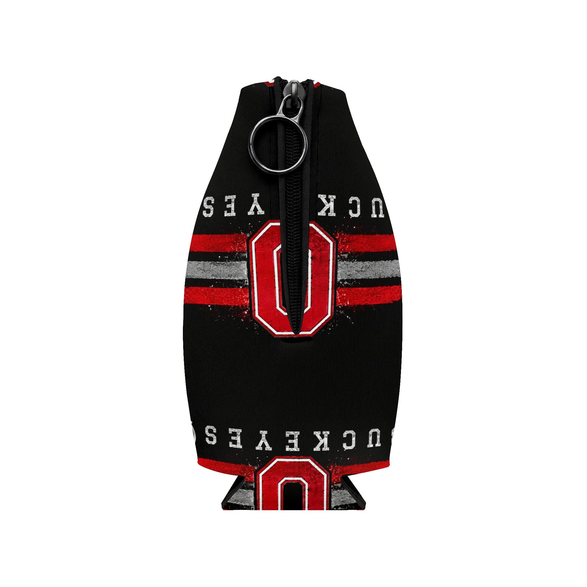 Buckeye 'O' Zip-Up Bottle Cooler Sleeve