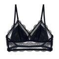 bralette French Sexy U-Shaped Beauty Back Underwear Women Wireless Thin Bra Invisible Backless Lace Triangle Cup Bra Summer