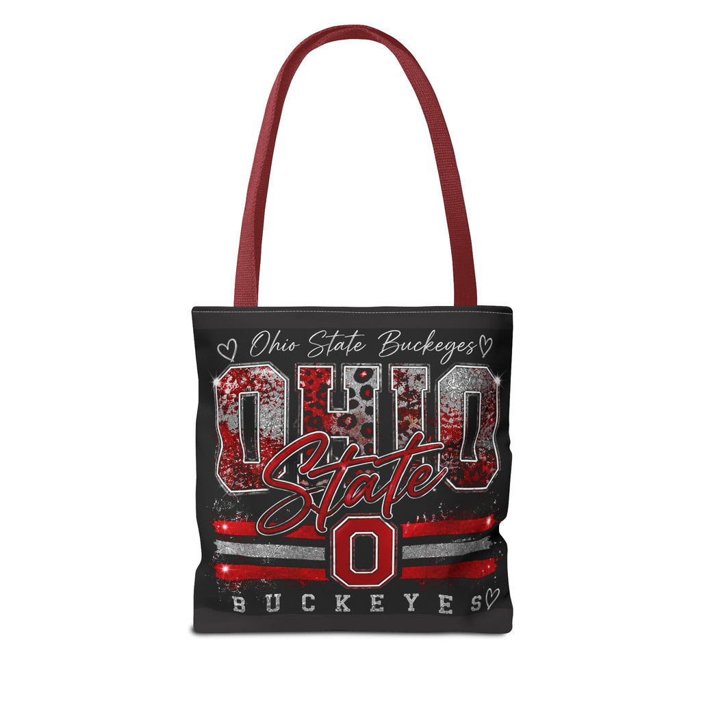 Ohio State Buckeyes Tote Bag – Vintage Script Logo All-Over Print