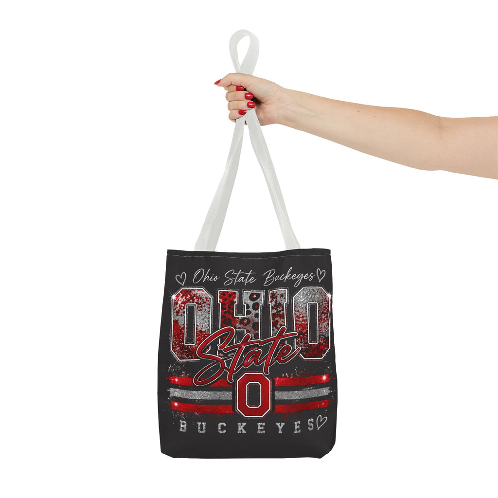 Ohio State Buckeyes Tote Bag – Vintage Script Logo All-Over Print