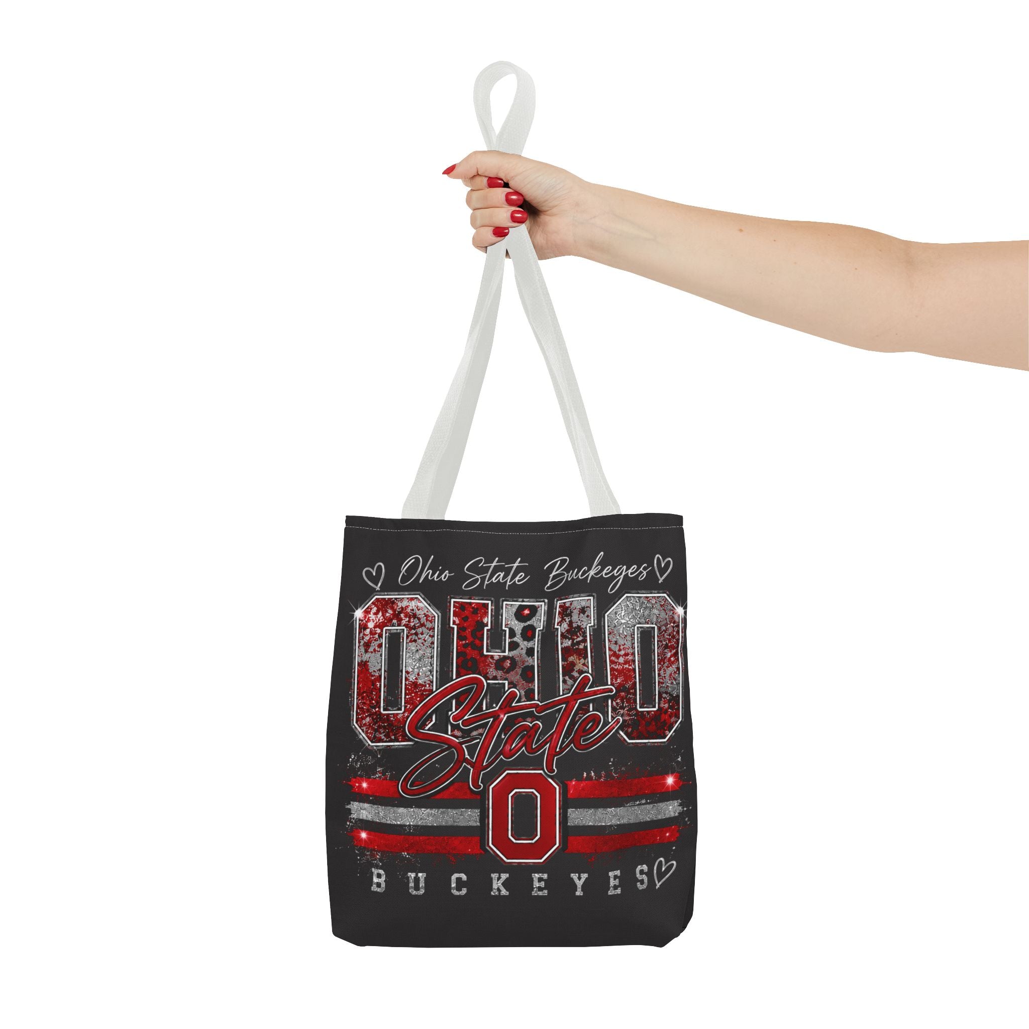 Ohio State Buckeyes Tote Bag – Vintage Script Logo All-Over Print