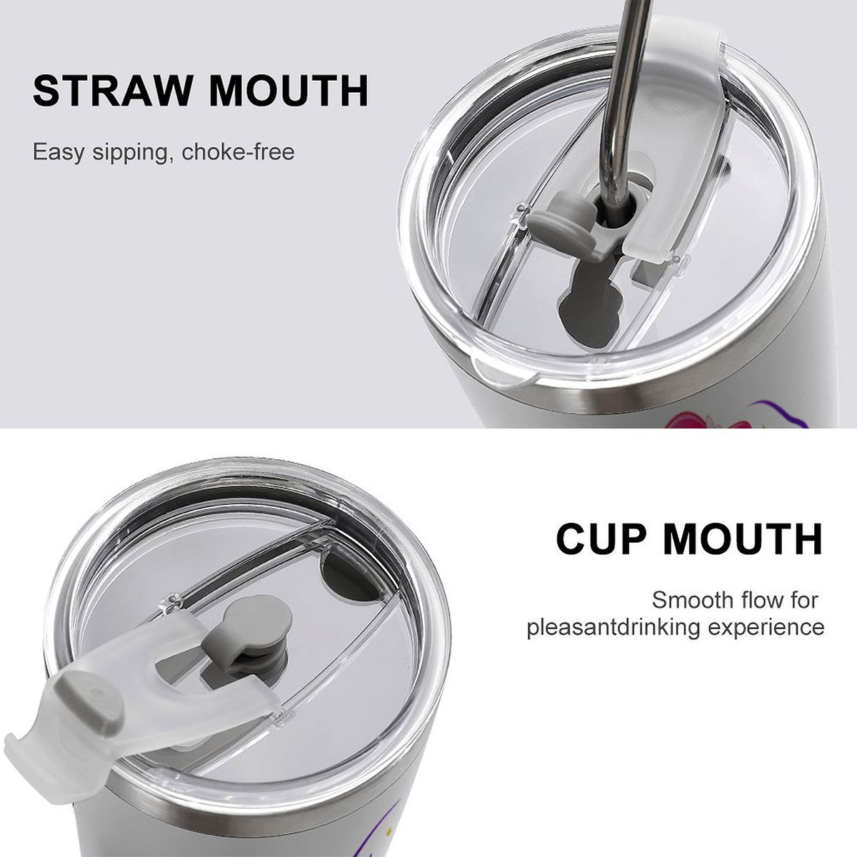 20oz Tumbler with Lid and Straw (Made in USA) Malia's Awesome World LLC (6)