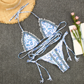 micro bikini thong extreme Bandage sexy swimsuit Women bathers Push up high cut swimwear women bathing suit