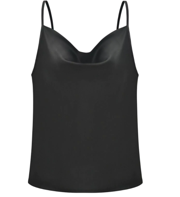 Solid Color Camisole Bottoming Chiffon Shirt Top Women Clothing