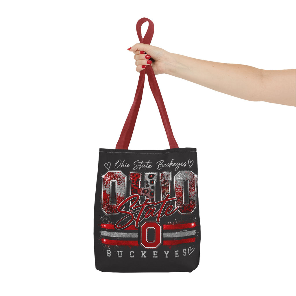 Ohio State Buckeyes Tote Bag – Vintage Script Logo All-Over Print