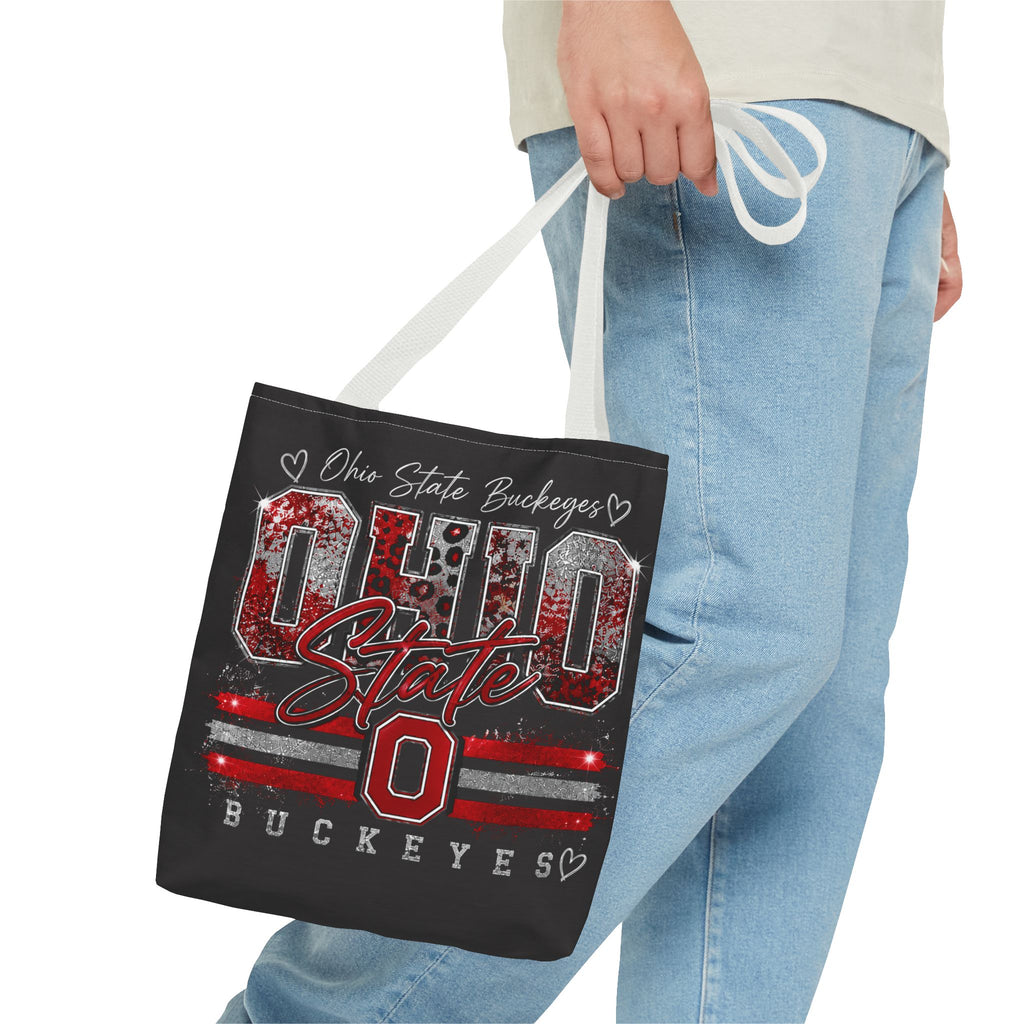 Ohio State Buckeyes Tote Bag – Vintage Script Logo All-Over Print