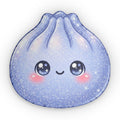 Kawaii Sparkle Dumpling Pillow — Cute Starry Plush Throw Pillow