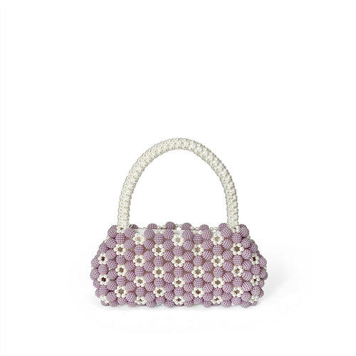 Beaded Bag Japanese Small Floral Autumn Winter Mobile Phone Bag Hand Woven Bag Gifts Girlfriend