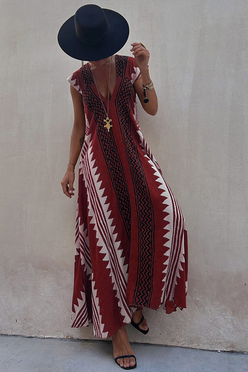 Casual Dress Holiday Women Loose Dress