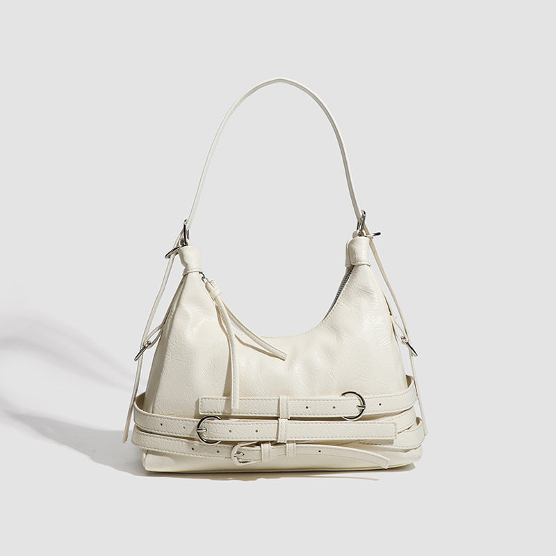Summer Retro Simple Shoulder Bag Sexy Locomotive Trendy High Sense Underarm Bag Women