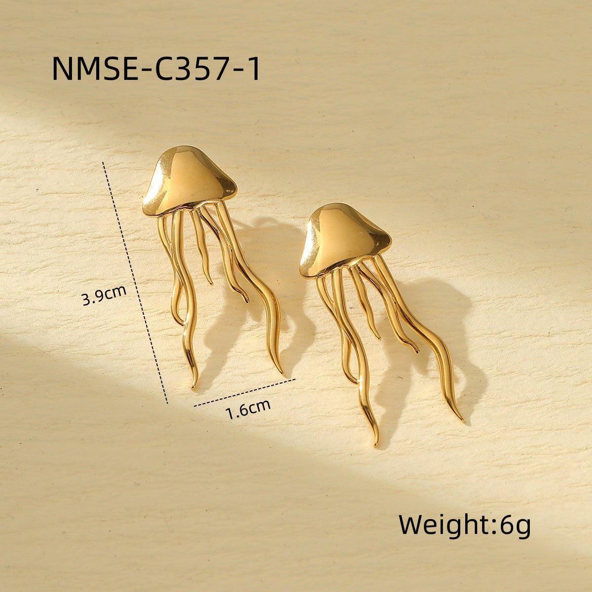 Summer Butterfly Titanium Steel Earrings for Women Arrival Light Luxury All Match Non Fading Floral Earrings for Women