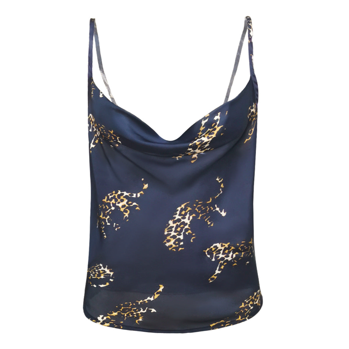 Solid Color Camisole Bottoming Chiffon Shirt Top Women Clothing