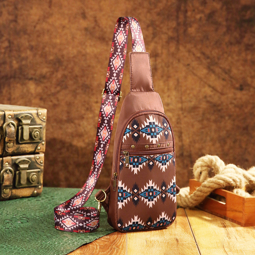 Bohemian Chest Bag Crossbody Women Shoulder Bag