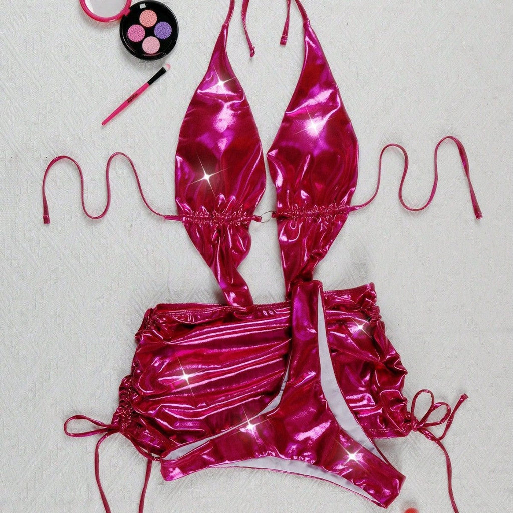 Bikini One Piece Swimsuit Lady Sexy Swimsuit Two Piece Electronic Music Festival Swimsuit Bikini