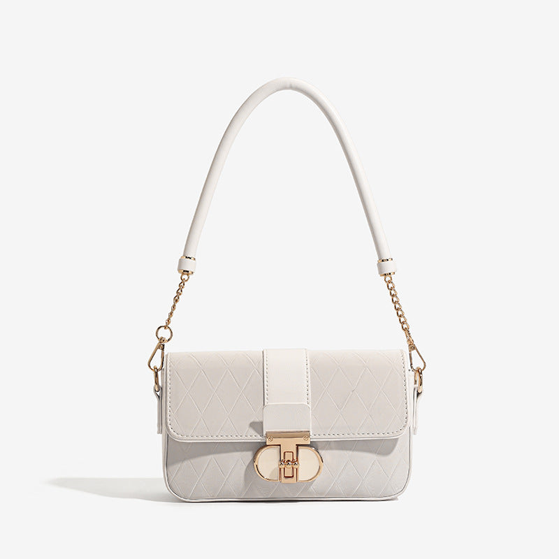 Peach Oolong French Underarm Bag High Grade Pink Bag Women Niche Crossbody Shoulder Bag