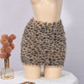 Pine Needle Spots Skirt Women Clothing Sexy Elastic Waist Skirt Women