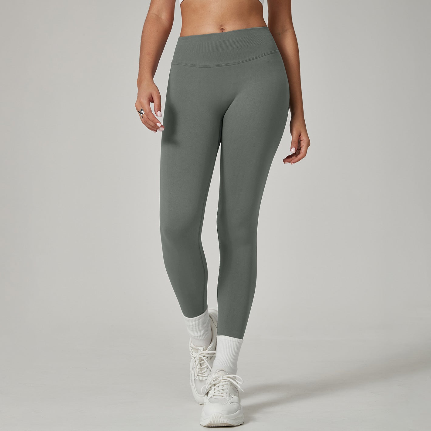 Sports High Waist Yoga Pants No Embarrassment Line Hip Lifting Peach Hip Fitness Pants Sports Yoga Pants
