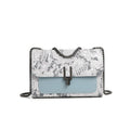 Summer All Matching Women Bag Crossbody Bag Embroidered Daily Small Square Bag Double Layer Chain Shoulder Underarm Bag