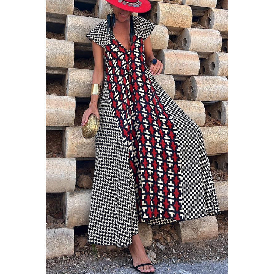 Casual Dress Holiday Women Loose Big Hem Dress for Women