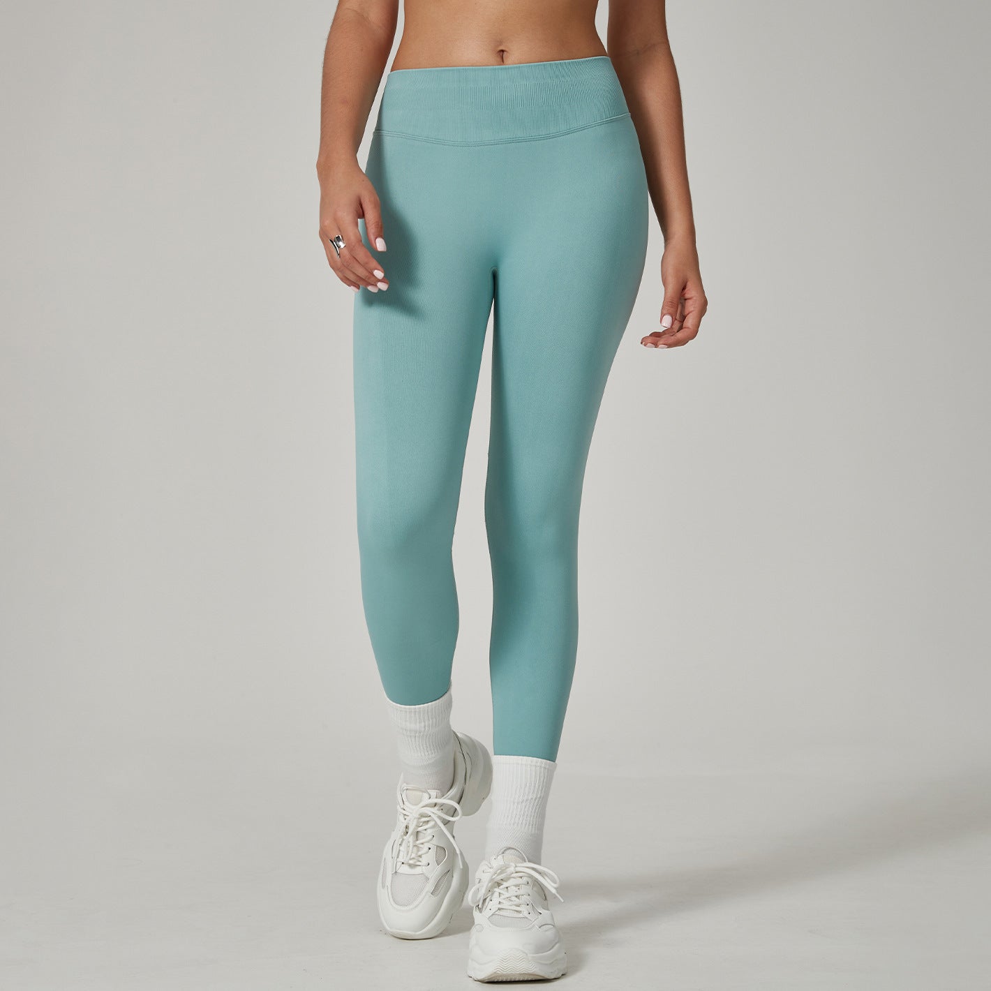Sports High Waist Yoga Pants No Embarrassment Line Hip Lifting Peach Hip Fitness Pants Sports Yoga Pants