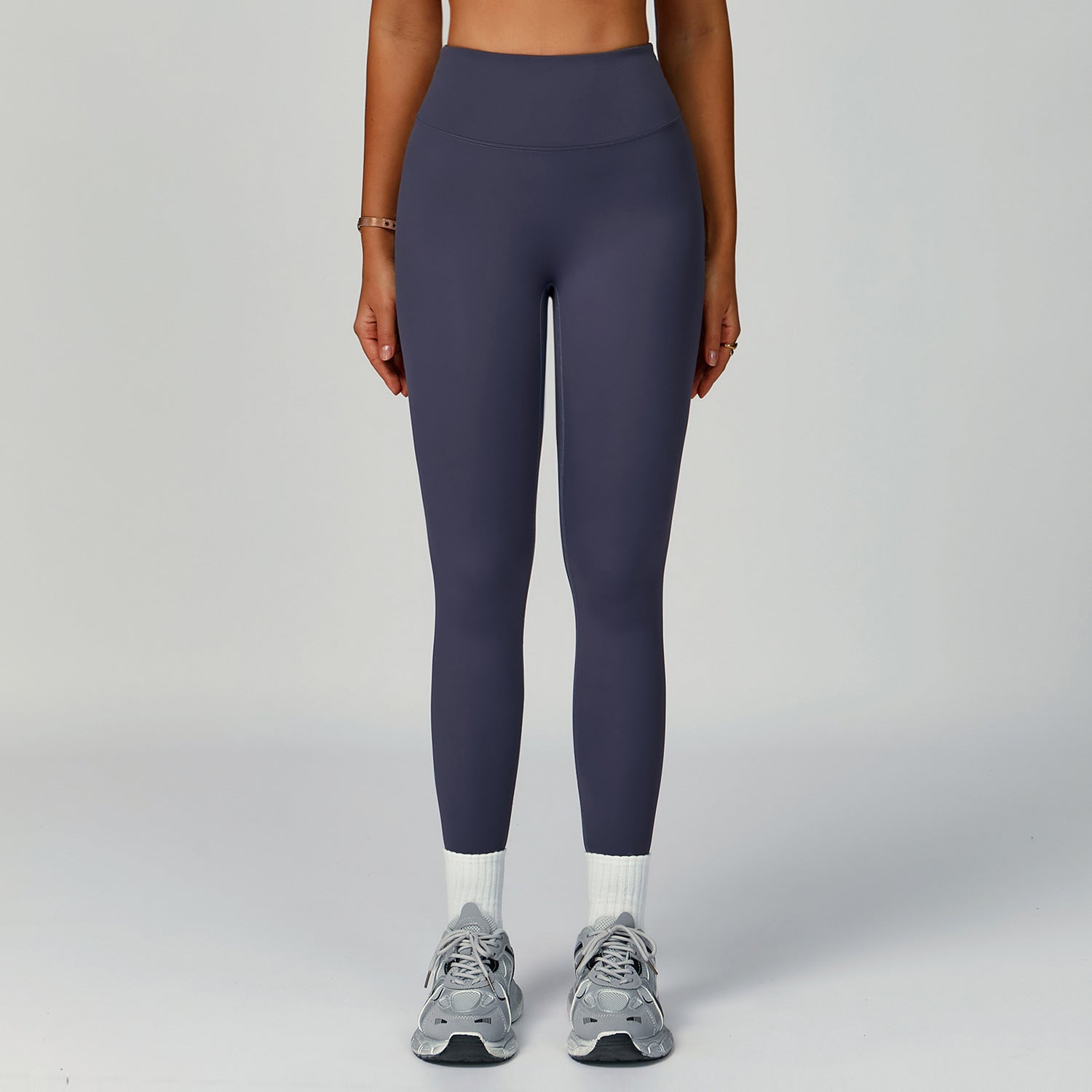 Sollinarry Sustainable Recycled High Waist Tights Outdoor Running Yoga Pants Women Quick Drying Exercise Workout Pants