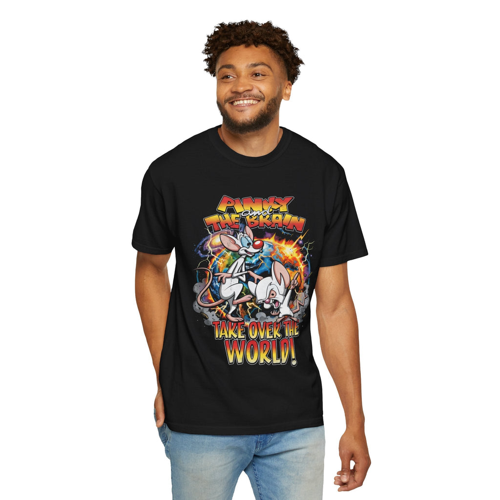 Pinky and the Brain “Take Over the World” Graphic T-Shirt