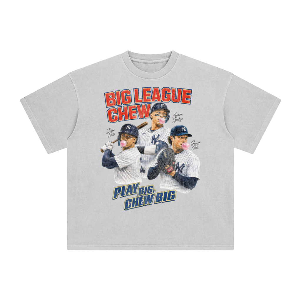 New York Big League Vintage Baseball Graphic T-Shirt